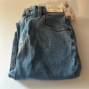 Abercrombie Ultra High Rise ‘90s Straight jeans